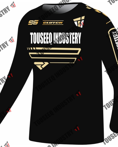 Apex Gold Jersey – Black with Golden Design – Watermark Series